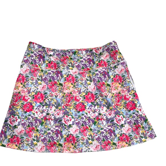 VOGO Athletica Pants - VOGO Floral Print Skort Women’s XL Active Casual Athleisure